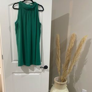 New York & Co Eva Mendes Emerald Green Dress